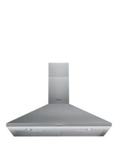 Indesit Ihpc9.4Amx 90Cm Built In Cooker Hood - Stainless Steel Indesit Ihpc9.4Amx 90Cm Built In Cooker Hood - Stainless Steel
